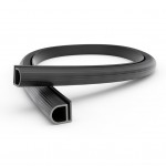 PLASTIC PROFILE 15.5x14.5mm / BLACK 