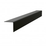 PLASTIC ANGLE PROFILE 30x30 BLACK 280cm
