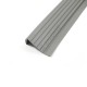 NON-SLIP STAIR RUBBER STRIP / 50x29 / GRAY STAIR NOSINGS