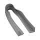 PROTECTIVE CORNER PROFILE PVC 50x50 mm, 1m / GREY