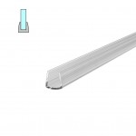 SIMPLE END SHOWER DOOR SEAL FOR 6-8mm GLASS