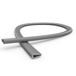 EDGE PROTECTOR PVC PROFILE 2-3mm / GRAY
