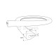 EDGE PROTECTOR PVC PROFILE 5mm / WHITE