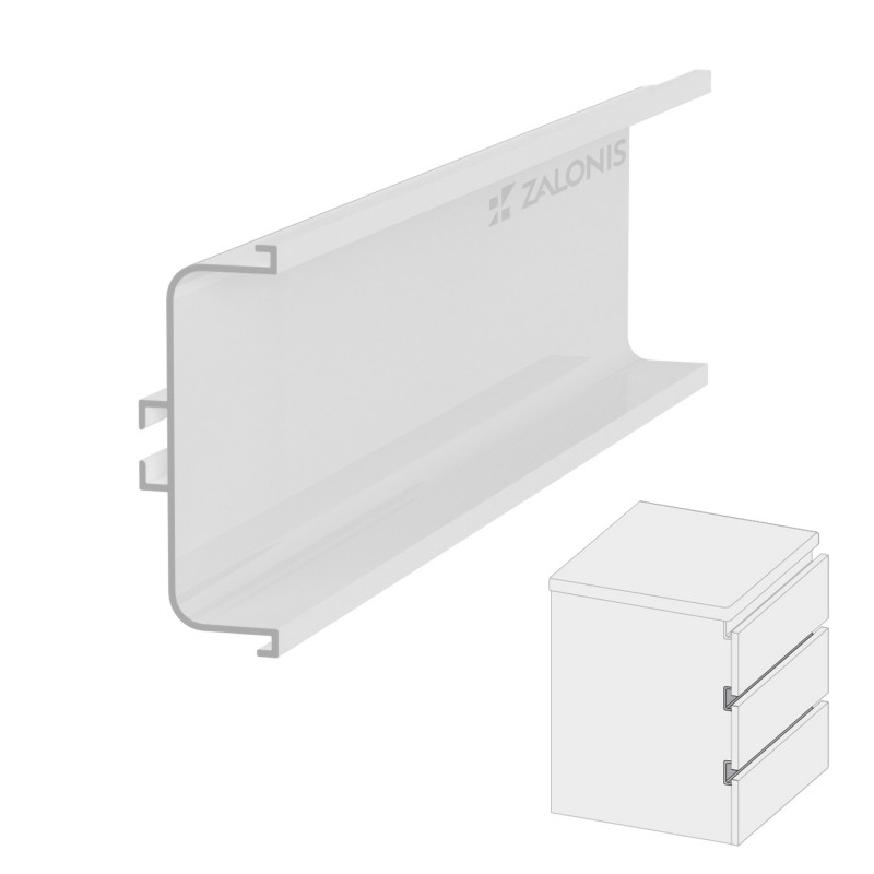 "C" PROFILE-GOLA 395 / WHITE GOLA SYSTEM