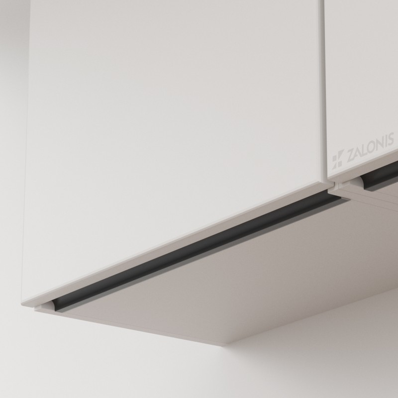"S" PROFILE-GOLA 395 / MAT BLACK GOLA SYSTEM