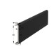 KITCHEN WORKTOPS ALUMINIUM END CAP 30 / MAT BLACK / DOUBLE OVERCAP VARIOUS PROFILES
