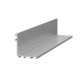 L-SHAPE ALUMINUM PROFILE FOR BRUSH / 35X33 / ANODISED