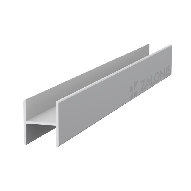 ALUMINUM H PROFILE CHANNEL 18.5x23mm / FOR 16 mm