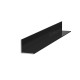 L-SHAPE ALUMINUM PROFILE 20x20 / BLACK