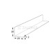L-SHAPE ALUMINUM PROFILE 20x20 / BLACK