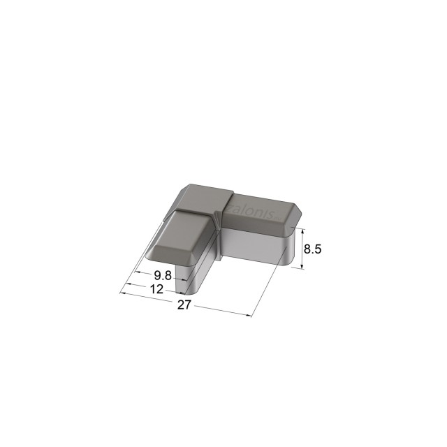 ΠΛΑΣΤΙΚΗ ΓΩΝΙΑ ΤΖΑΜΟΠΡΟΦΙΛ 11x12