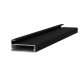 ALUMINIUM PROFILE FOR SHOWCASE 45x20/8 / BLACK