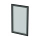 ALUMINIUM PROFILE FOR SHOWCASE 45x20/8 / BLACK