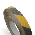 NON-SLIP ADHESIVE TAPE FOR STAIRS, 25mm x 18m / BLACK-YELLOW
