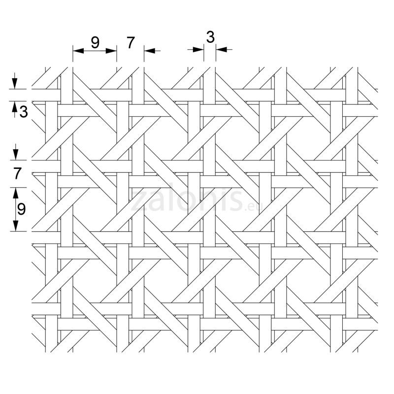 VIENNESE WEBBING RATTAN / 45