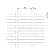 CLOSE WEBBING RATTAN / 90
