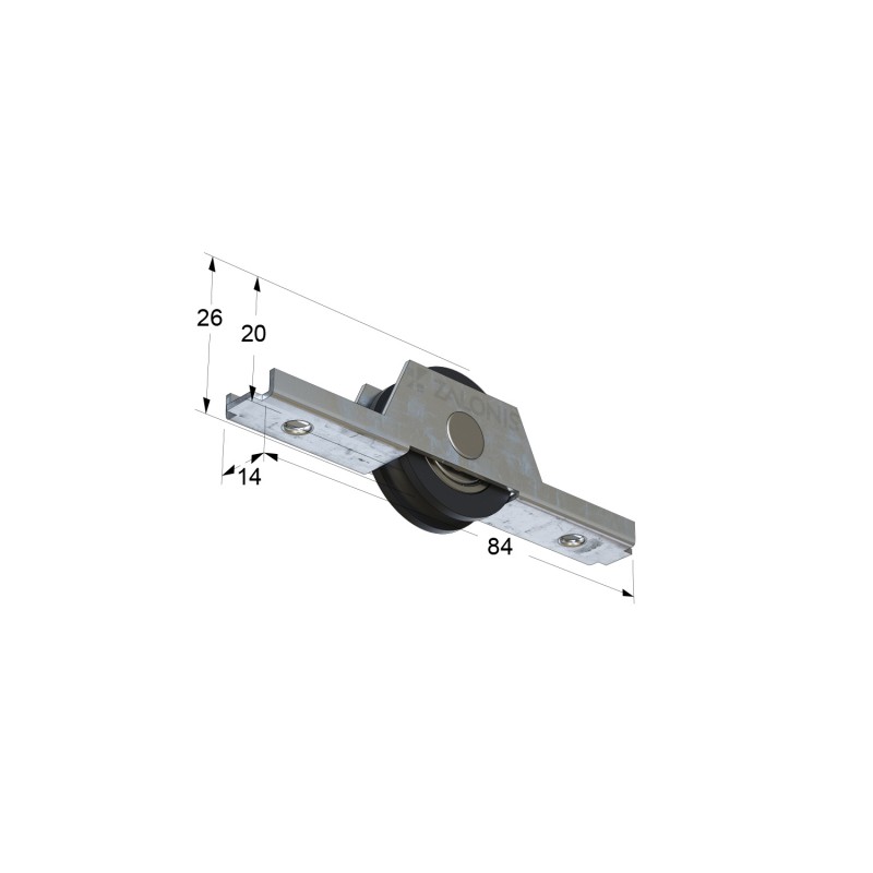 ΡΑΟΥΛΟ ΣΥΡΟΜΕΝΗΣ ΚΑΤΩ ΚΥΛΙΣΗΣ Φ.26mm / 50Kg