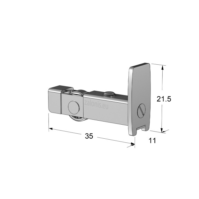 BALL BEARING ROLLER WITH METAL CAP