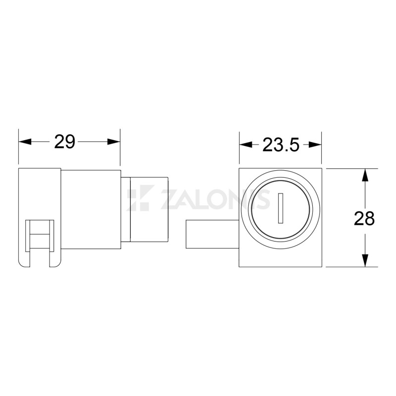 SLIDING GLASS DOOR LOCK