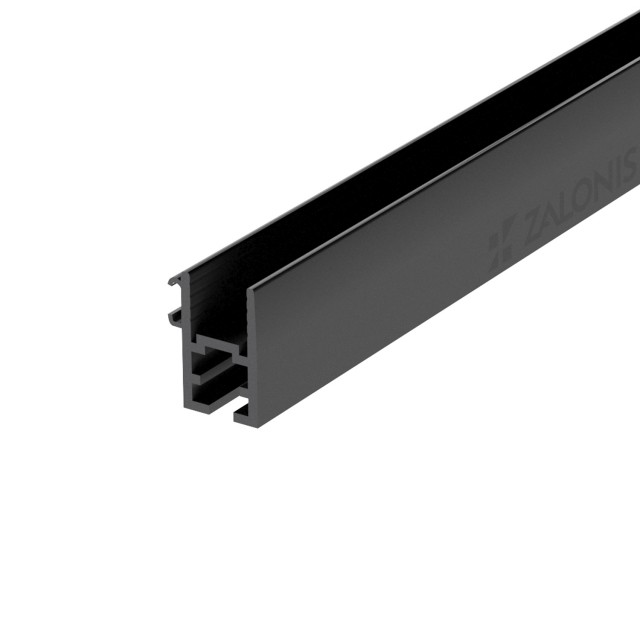 H-SHAPE BOTTOM SLIDING PROFILE m.420 / BLACK