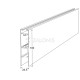 ΠΡΟΦΙΛ J7 100x24 ΣΥΡΟΜΕΝΗ ΝΤΟΥΛΑΠΑ m.006 / 50kg