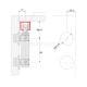 FOLDING CLOSET MECHANISM m.033 / ACCESSORY SET 