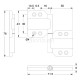 MEDIUM FOLDING HINGE MECHANISM m.033 FOLDING CABINET DOORS SYSTEM m.033