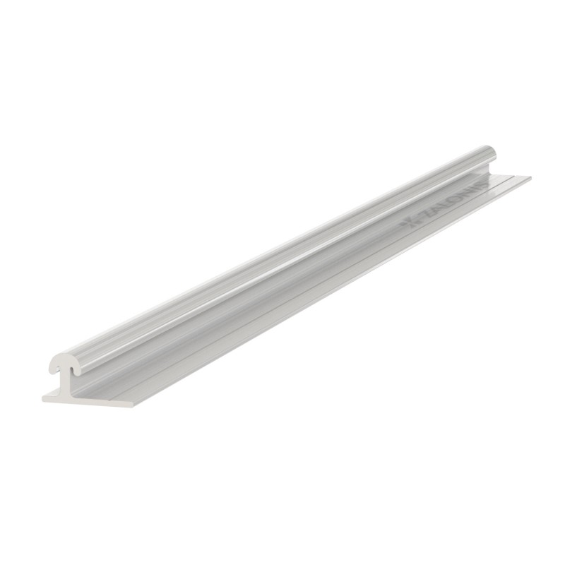 SINGLE GUIDE m.051 / 16x8mm / RAW ALUMINIUM PROFILES FOR SLIDING SYSTEMS