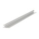 SINGLE GUIDE m.051 / 16x8mm / RAW ALUMINIUM PROFILES FOR SLIDING SYSTEMS
