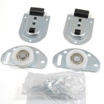FAST m.051 FURNITURE FITTING SET FOR SLIDING DOOR - 1 LEAF/ 50Kg