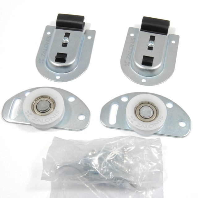 FAST m.051 FURNITURE FITTING SET FOR SLIDING DOOR - 1 LEAF/ 50Kg