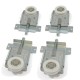 FASTOR m.051 FURNITURE FITTING SET FOR SLIDING DOOR - 1 LEAF/ 60Kg