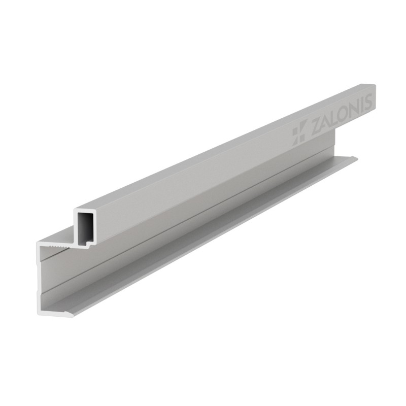 WARDROBE SQUARE HANDLE FOR DOOR 18mm / 270cm / MAT ALUM ALUMINIUM PROFILES FOR SLIDING SYSTEMS