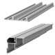 SET UPPER/BOTTOM ALUMINIUM TRACKS  m.213 SLIDING SYSTEM m.213 - 80kg