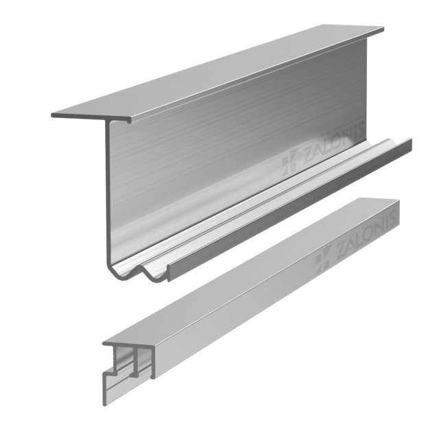 SET ALUMINIUM RAIL TYPE SUPERIOR / RAW