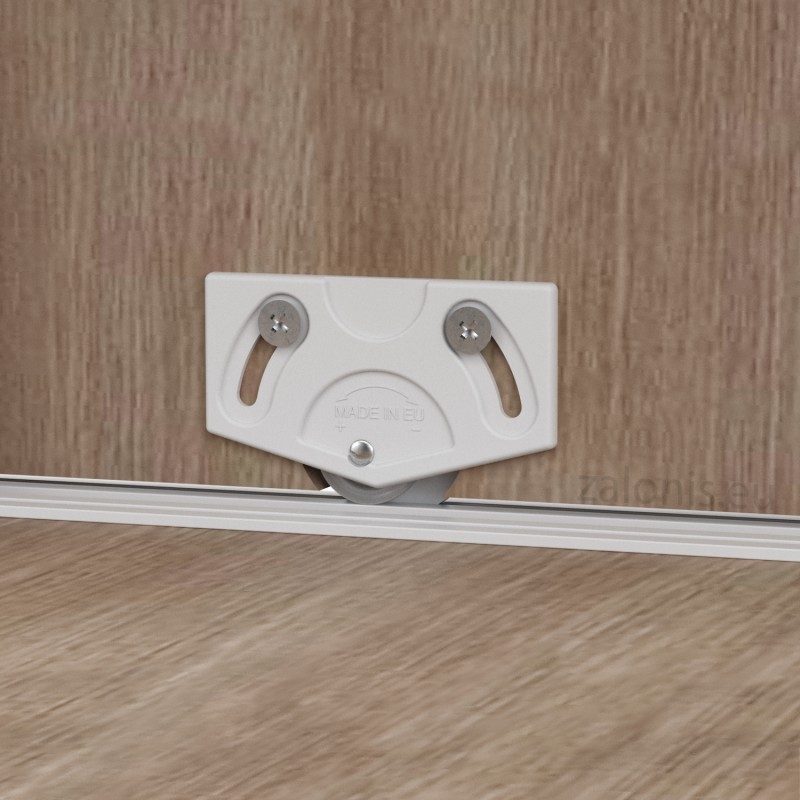 WHITE BOTTOM ROLLER