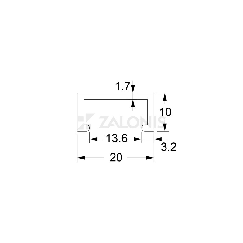ALUMINIUM RAIL TYPE BIFOLD / RAW