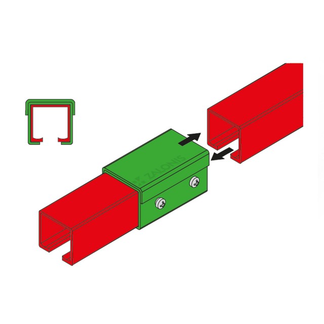 CONNECTOR FOR RAIL STANDARD 