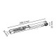 SOFT CLOSE m.426 MECHANISM FOR STANDARD SLIDING SYSTEMS / 50Kg
