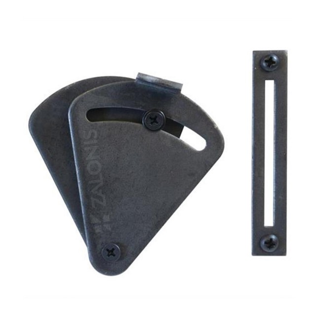 BARN DOOR LATCH LOCK / MAT BLACK