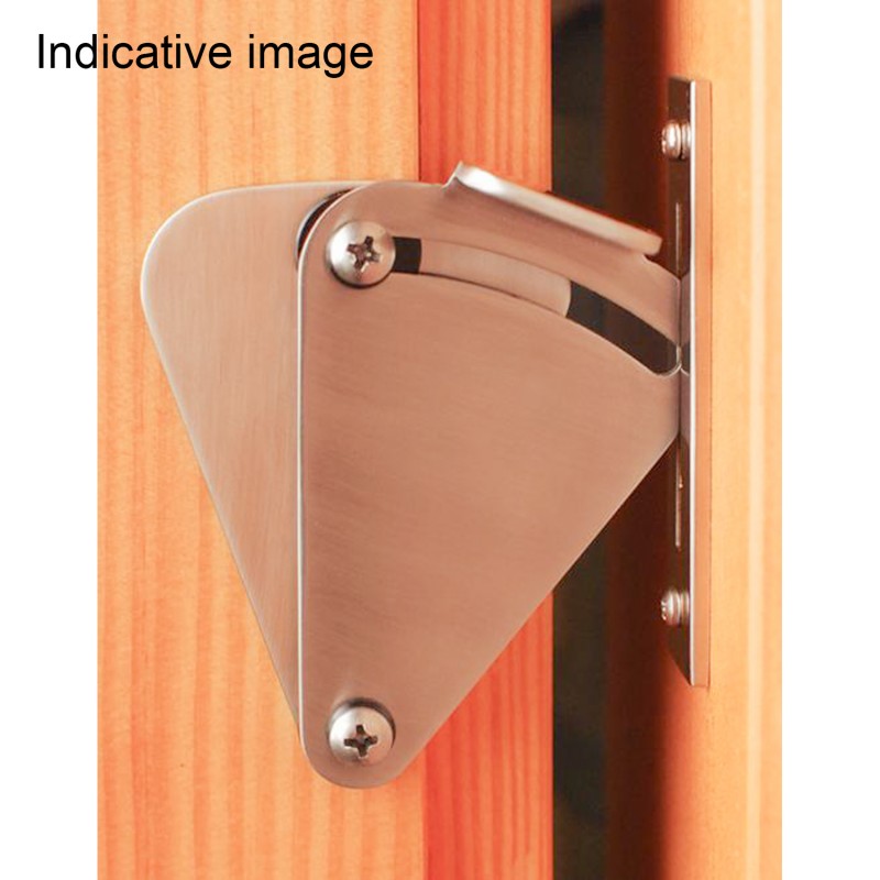 BARN DOOR LATCH LOCK / MAT INOX