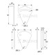 BARN DOOR LATCH LOCK / MAT INOX