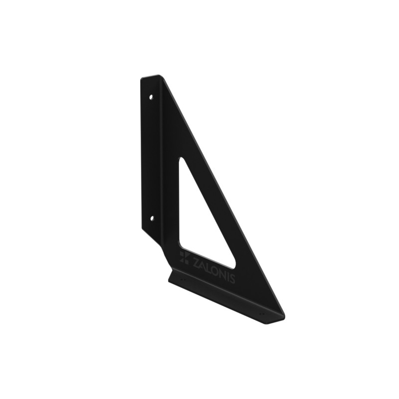 DELTA SHELF BRACKET m.303 / 192x192x25 / BLACK