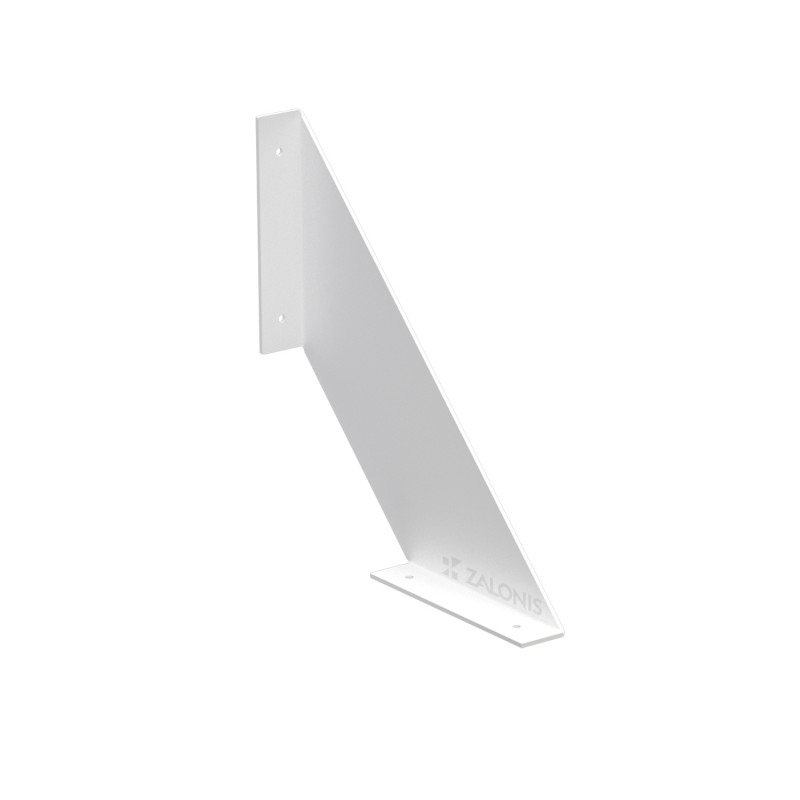 DELTA SHELF BRACKET m.308 / 202x202x25 / WHITE