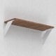 DELTA SHELF BRACKET m.308 / 202x202x25 / WHITE