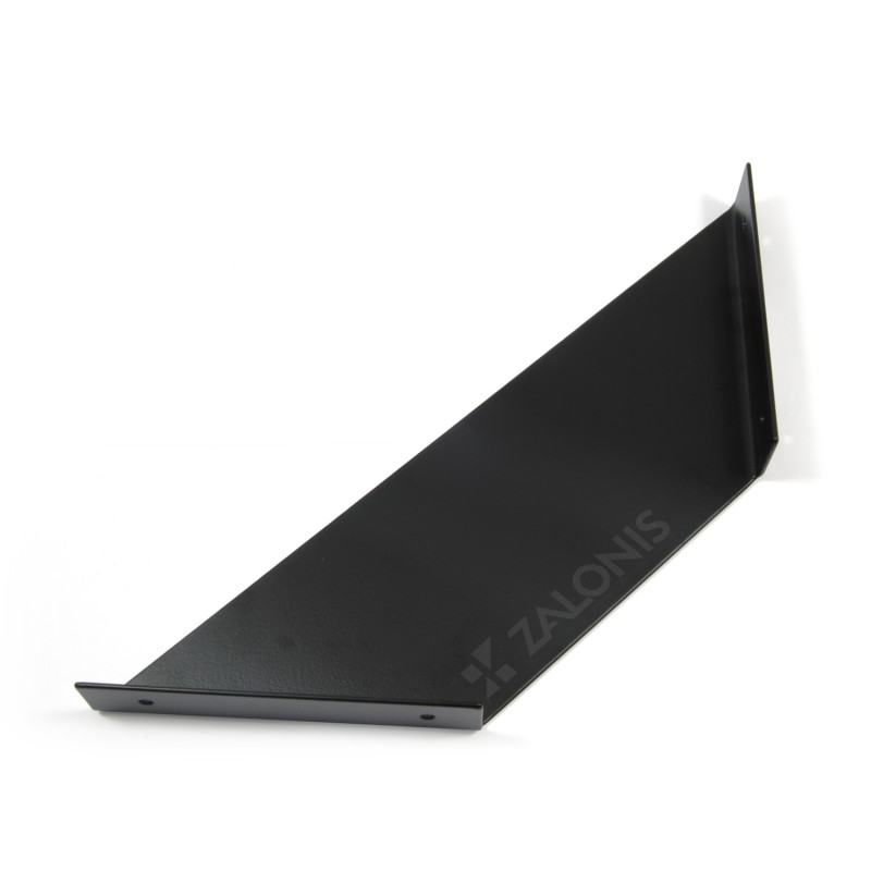 DELTA SHELF BRACKET m.308 / 202x202x25 / BLACK