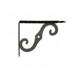 SHELF BRACKET RUSTIQUE BLACK 100x90