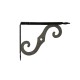 SHELF BRACKET RUSTIQUE BLACK 100x90