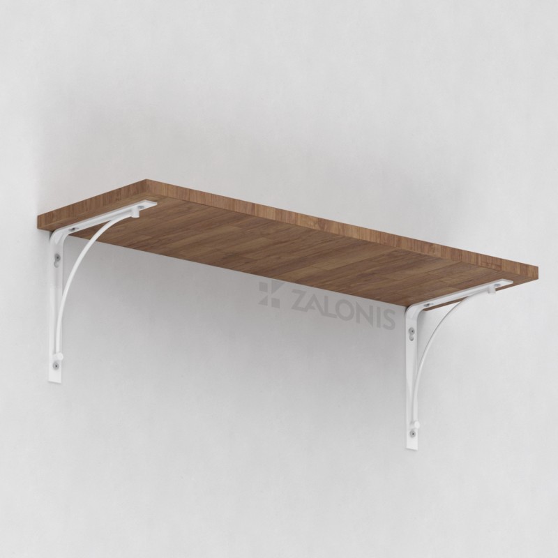 SHELF BRACKET m.211 / 200x200x20mm / WHITE
