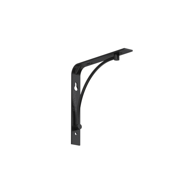 SHELF BRACKET m.211 / 150x150x20mm / BLACK